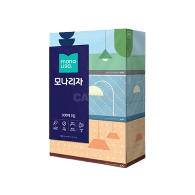 모나리자 [3개] 미용티슈 2겹 300매