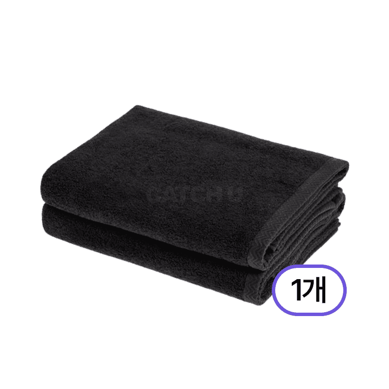 생활 [캐치유 이벤트] [1개] 호텔 수건 150g 30수 코마사