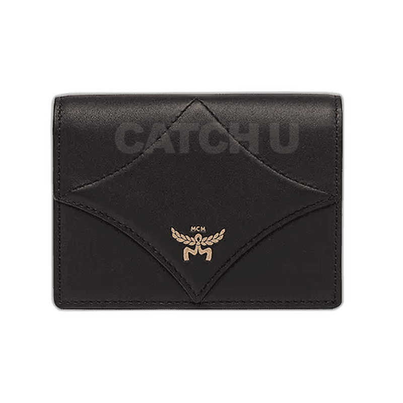 MCM 스페니쉬 송아지 가죽 다이아몬드 스냅 지갑 MYSESAK01BK [옵션 랜덤 발송]