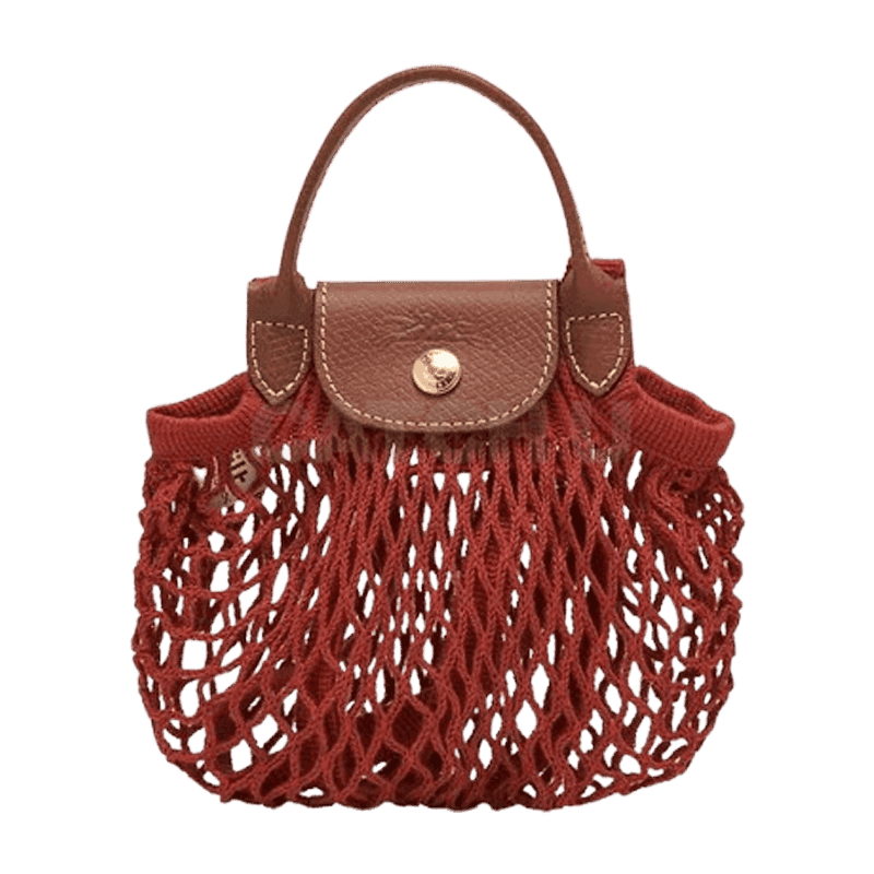 롱샴 롱샴 10139 HVH 204 르 플리아쥬 필레 미니 XS 네트백 토트백 [옵션 랜덤 발송]