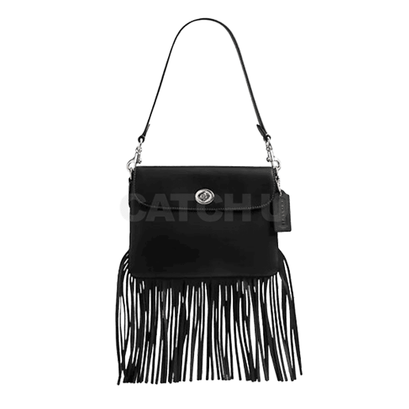 코치 1964 프린지 백 CU033 LHBLK [옵션 랜덤 발송]