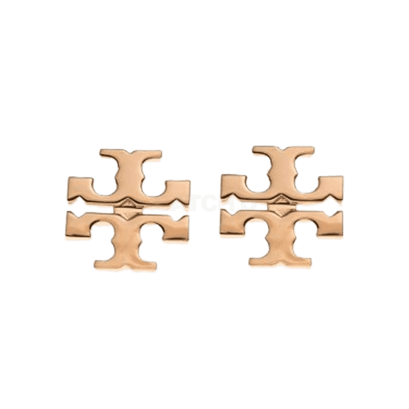 토리버치 키라 스터드 이어링 - 로즈 골드 [옵션 랜덤 발송]
