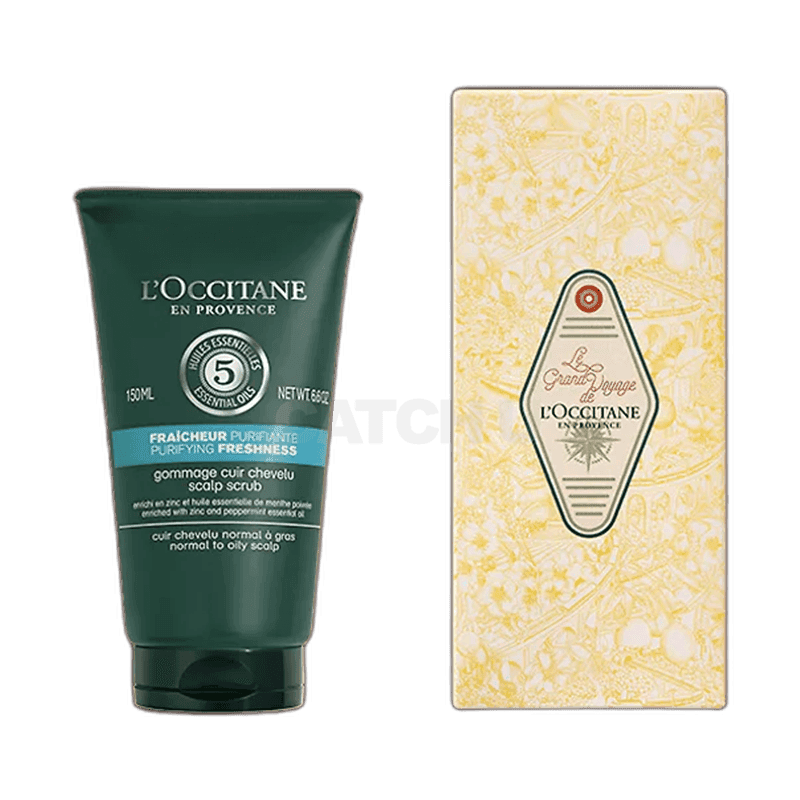 록시땅 퓨리파잉 프레시니스 헤어 스칼프 스크럽 150ml [옵션 랜덤 발송]