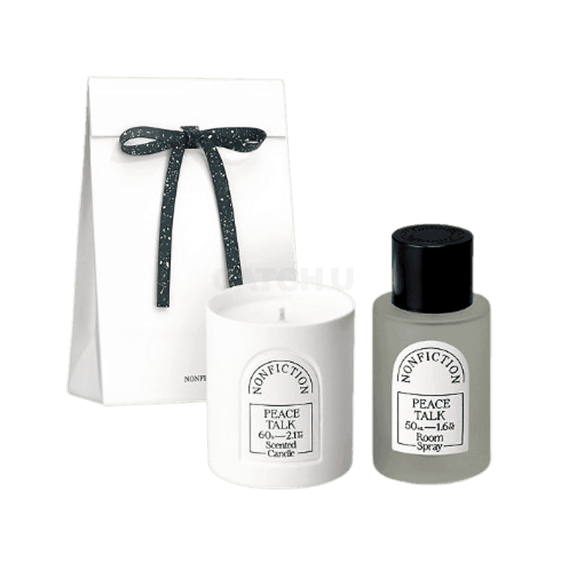 논픽션 센티드 캔들 & 룸 스프레이 미니 듀오 [옵션 랜덤 발송]