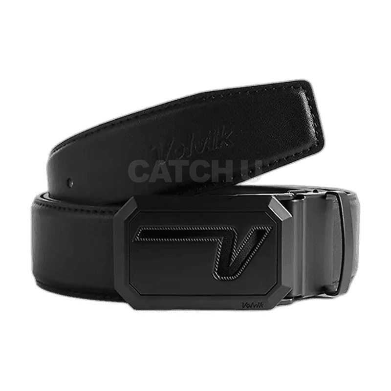 볼빅 골프 벨트 라미네이팅 가죽 핫메탈 버클 블랙/블랙 [옵션 랜덤 발송]