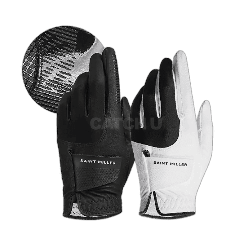 세인트밀러 울트라 논슬립 실리콘 여성 골프장갑 (왼손 1장) [옵션 랜덤 발송]