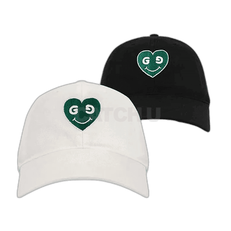 고엑스오 GOXO 그린하트 자수 볼캡 [옵션 랜덤 발송]