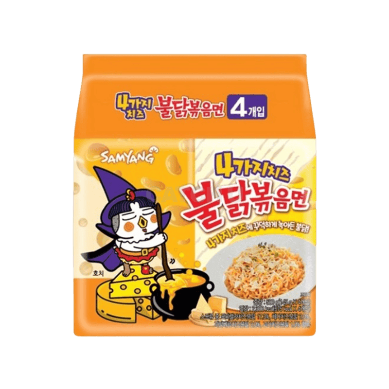 삼양식품 4가지치즈 불닭볶음면 145g x 4입