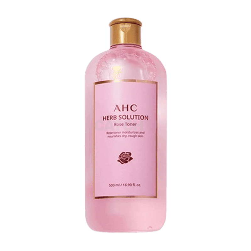 AHC 허브 솔루션 로즈 토너 500ml