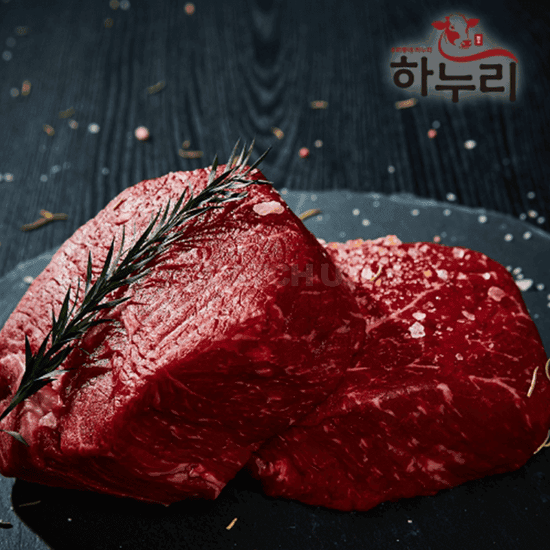 [하누리] 1++한우투뿔 스테이크400g