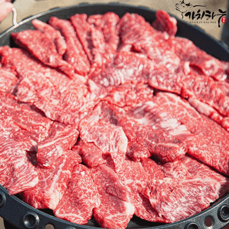 [가치하누] 1++한우투뿔 특수부위 (앞치마살+업진안살+삼각살)1,2kg