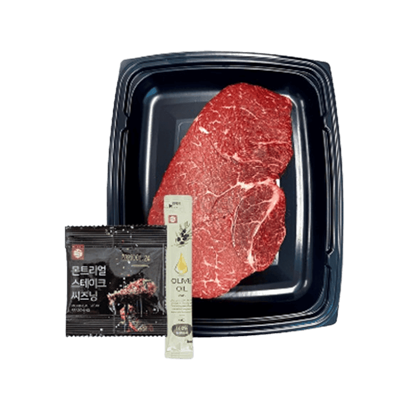 [가치하누] 한우암소1++스테이크400g (보섭살400g)