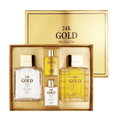 [캐치딜 전용] 앙쥬 24K 골드 남성 2종+휴대용 2종세트 (쇼핑백 포함)