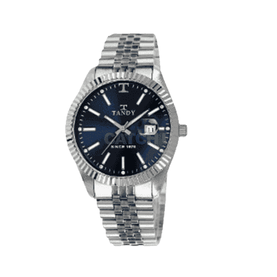 [캐치딜 전용] 탠디 럭셔리 메탈 손목시계(스와로브스키 식입) T-3921 남자 다크블루