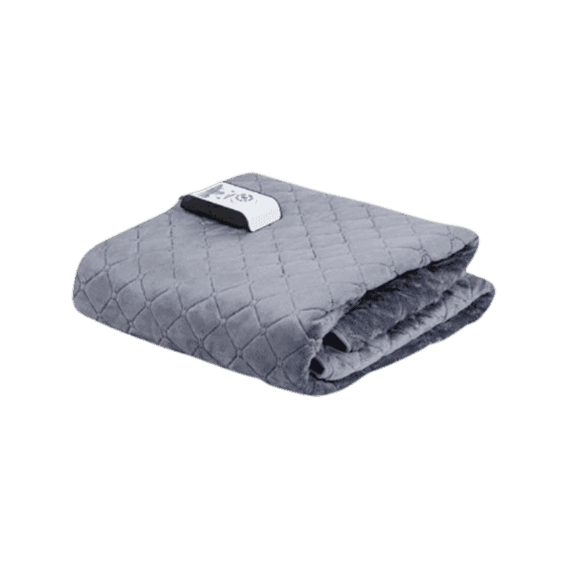[캐치딜 전용] 파비스 온정 번아웃 블루 워셔블 탄소 온열매트 싱글 LZEB-MS100