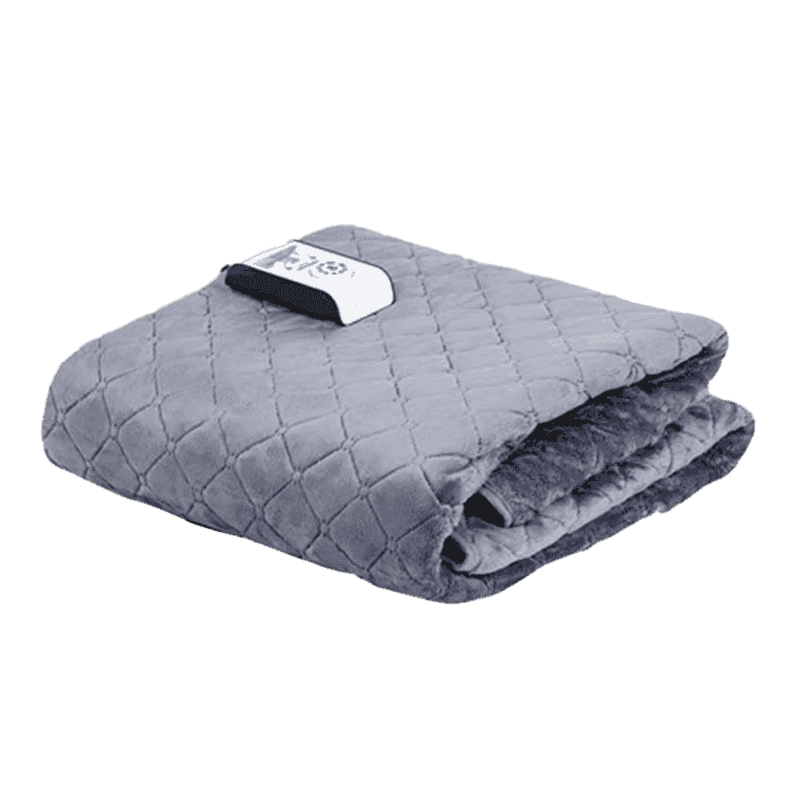 [캐치딜 전용] 파비스 온정 번아웃 블루 워셔블 탄소 온열매트 더블 LZEB-MD200