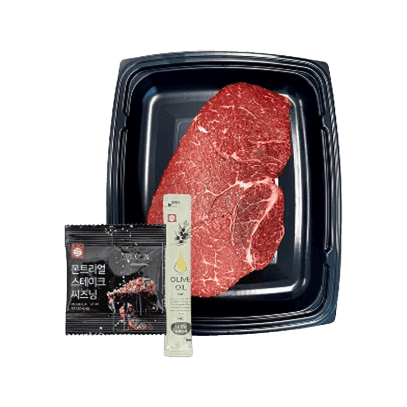 [캐치딜 전용] [가치하누] 한우암소1++스테이크400g (보섭살400g)