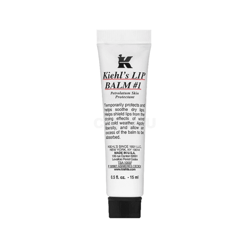 [캐치딜 전용] 키엘 립밤 넘버 1, 1개, 15ml, 무향