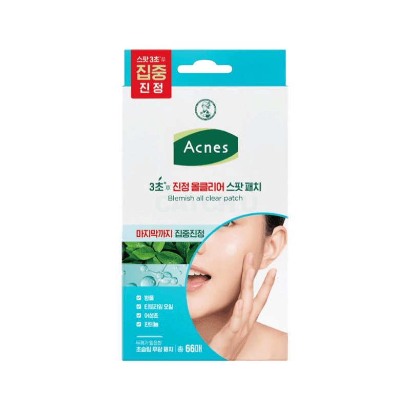 [캐치딜 전용] 아크네스 3초 진정 올클리어 스팟패치 8mm x 24p + 10mm x 42p 세트, 66매입, 1개