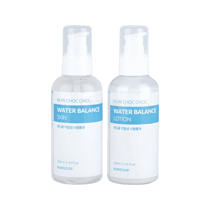 [캐치딜 전용] 누리숲 누리촉촉 워터밸런스 스킨 로션 세트, 1세트