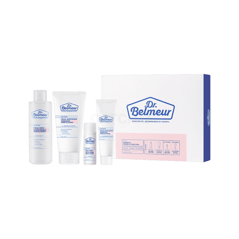 [캐치딜 전용] 더페이스샵 닥터벨머 데일리리페어 기초화장품 2종 세트, 1개