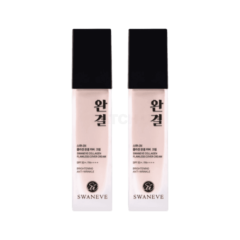 [캐치딜 전용] 스와니브 콜라겐 완결 커버크림 30ml 미백 주름개선 자외선차단크림, skin color, 2개, 30g
