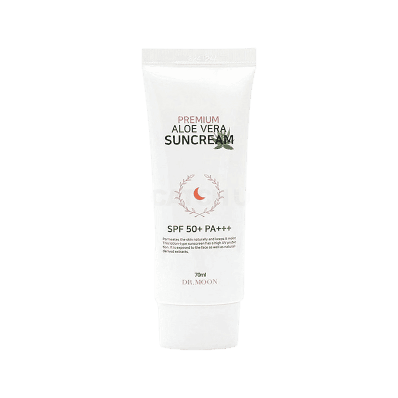 [캐치딜 전용] DRMOON 프리미엄 알로에베라 선크림 SPF50+ PA+++, 1개, 70ml