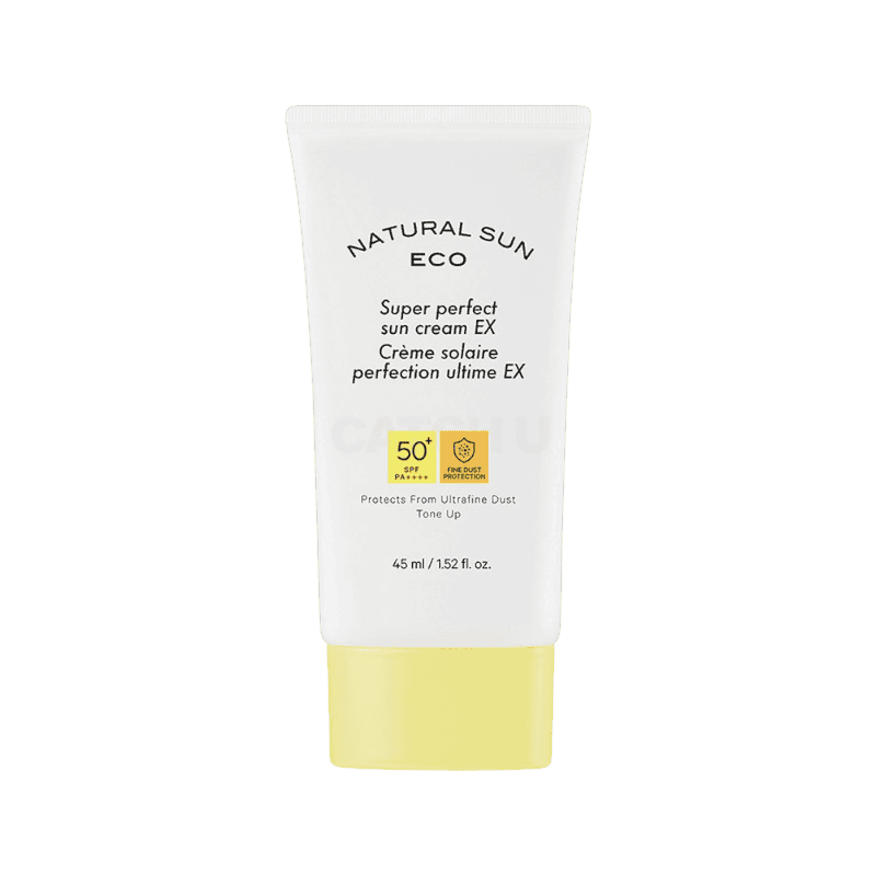 [캐치딜 전용] 더페이스샵 내추럴 선 에코 슈퍼 퍼펙트 선크림 EX SPF50+ PA++++, 45ml, 1개