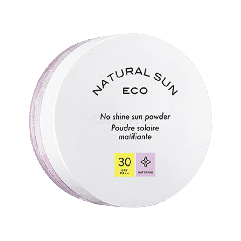 [캐치딜 전용] 더페이스샵 내추럴 선 에코 피지잡는 선 파우더 SPF30 PA++, 13g, 1개