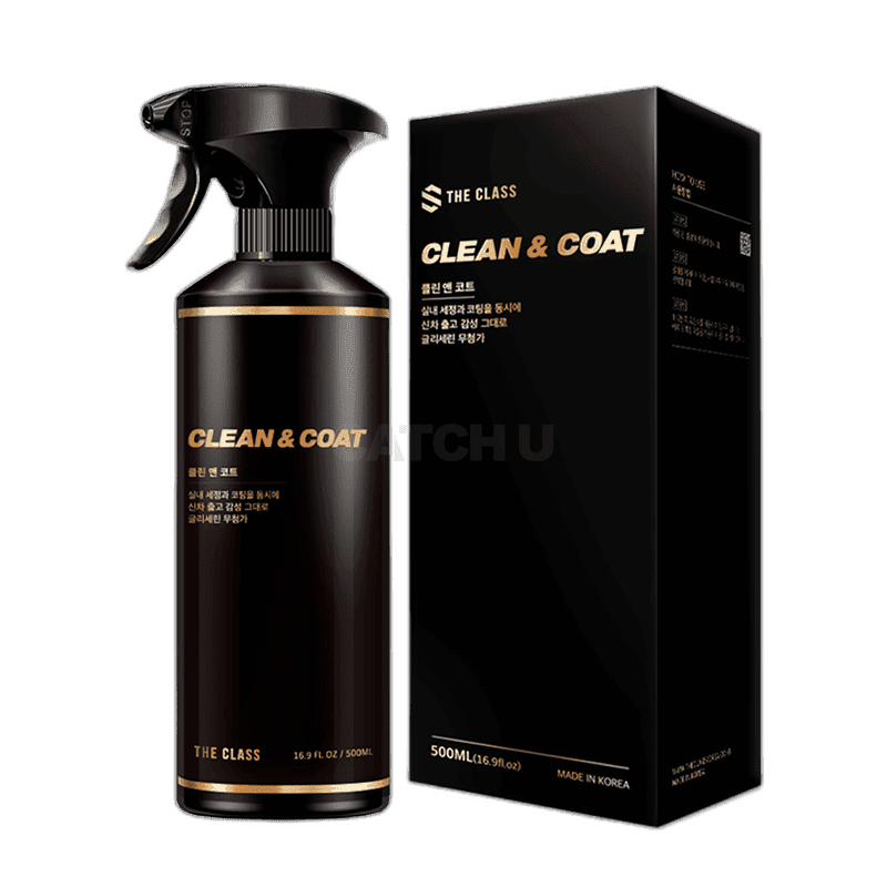 더클래스 클린앤코트 자동차 실내 세정제 코팅제 500ml 1개