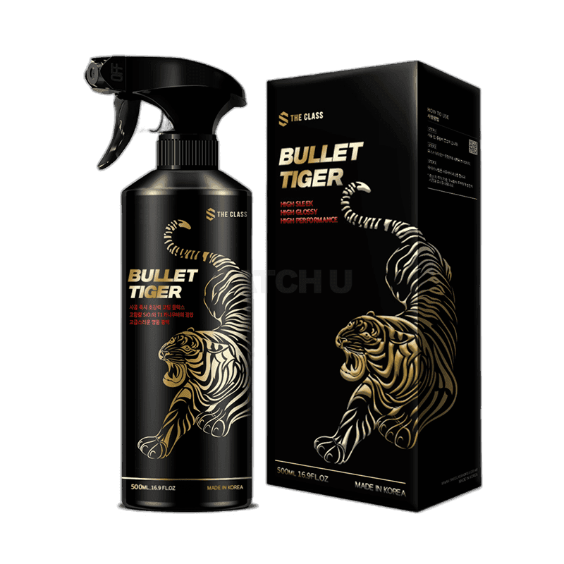 더클래스 불렛 타이거 물왁스 퀵디테일러 유리막코팅제 500ml 1개