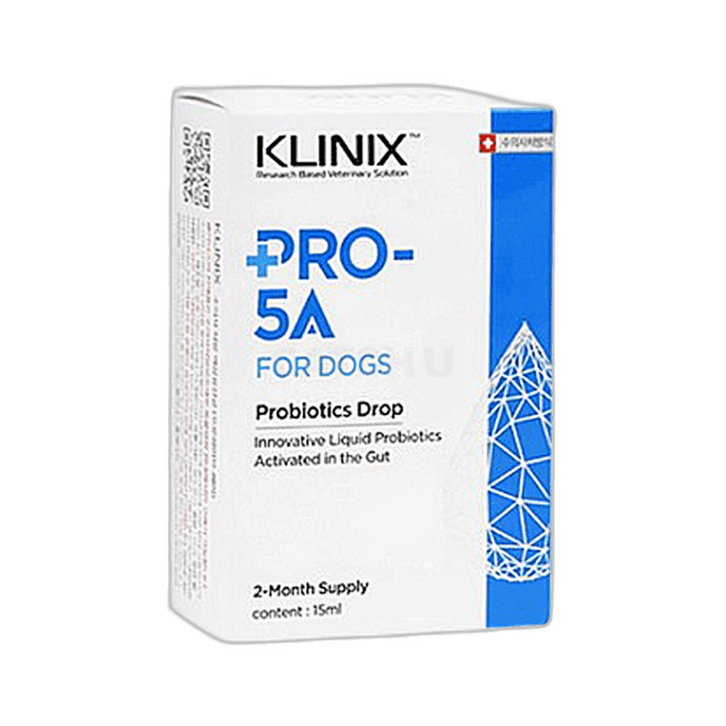 클리닉스 PRO-5A FOR DOGS 강아지 유산균 15ml 1개