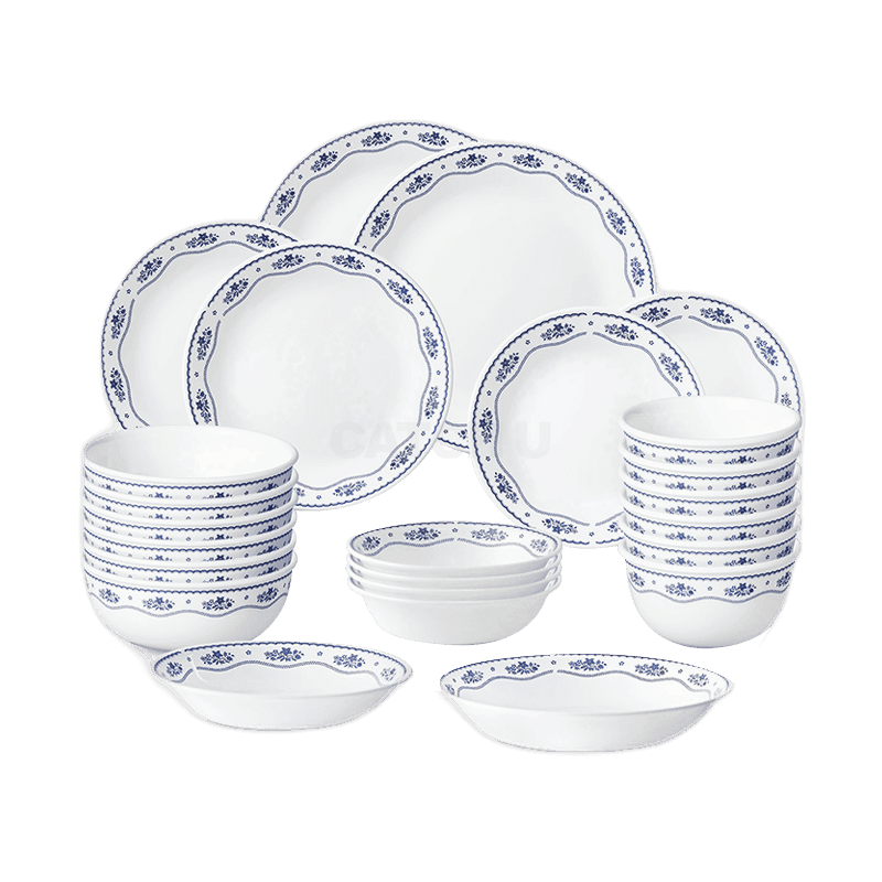 코렐 프렌치 도일리 6인 24P 한국형 세트