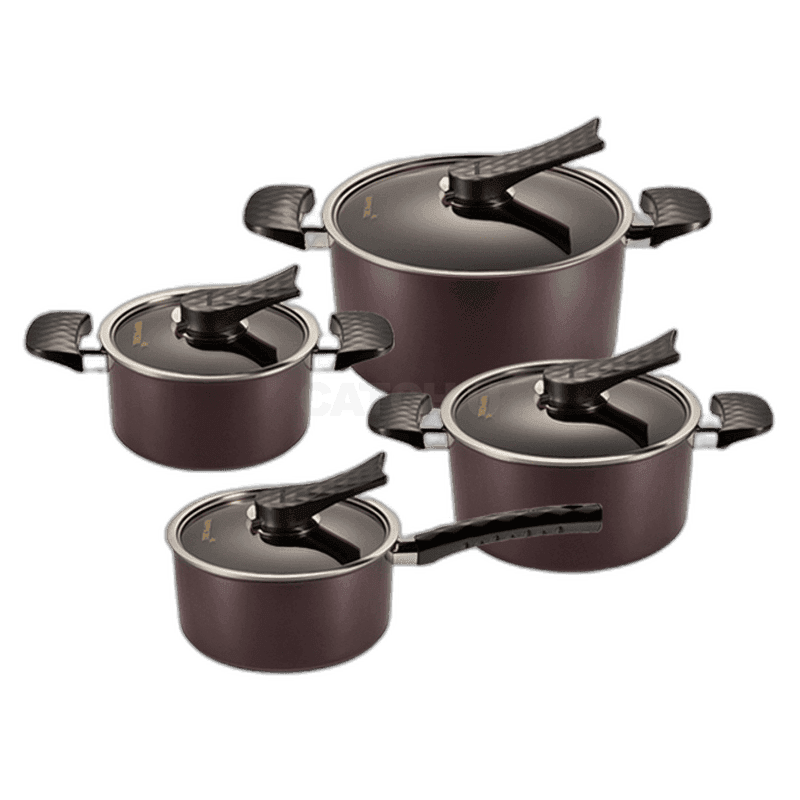 해피콜 다이아몬드 IH 냄비 4종 세트 (양수16.20+편수18+곰솥24)