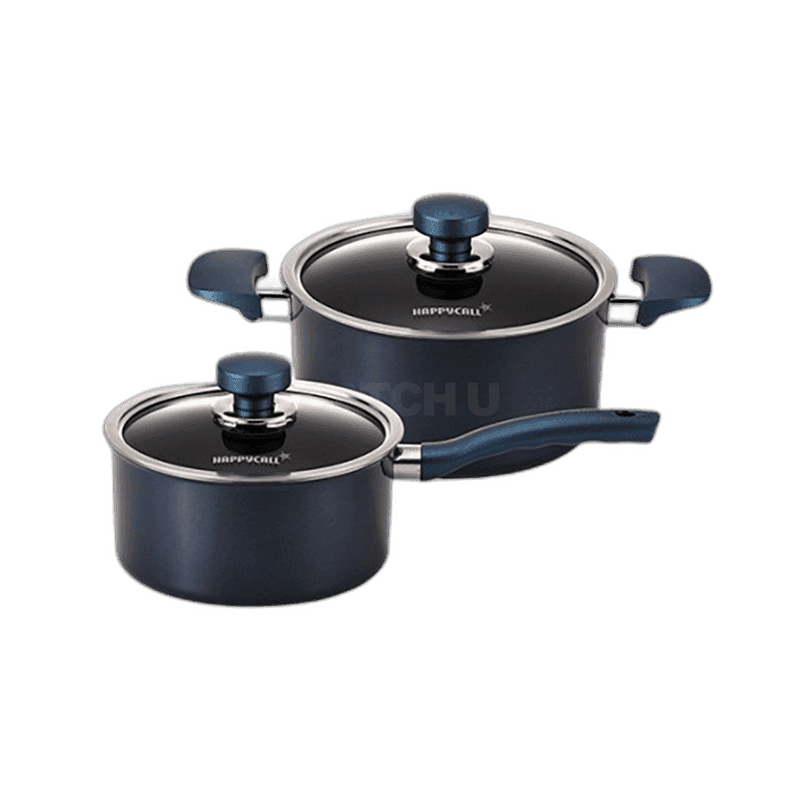 해피콜 클래식 다이아몬드 냄비 2종 세트(편수18+양수20)