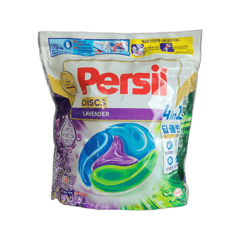 헨켈 퍼실 디스크 라벤더 세탁세제 파우치형 38개입 2개