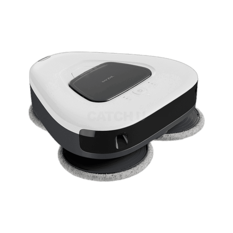 에브리봇 쓰리스핀 PLUS 물걸레 로봇청소기 TS350 블랙화이트 단품