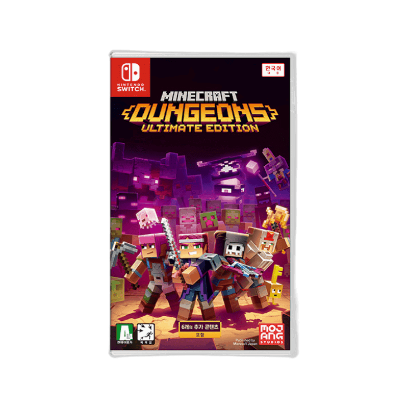닌텐도 마인크래프트 던전스 얼티밋 에디션(SWITCH)