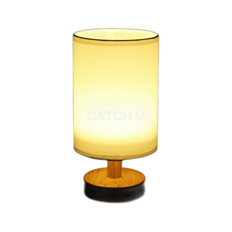 무선 테이블 스탠드 원형 램프 취침 침실 충전