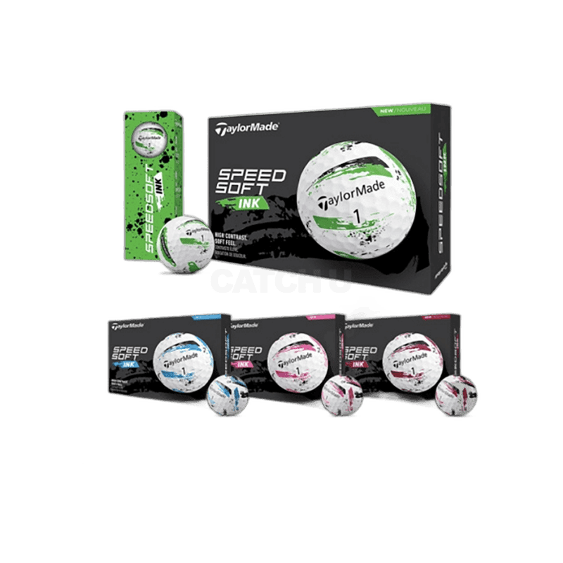 테일러메이드 스피드소프트 잉크 골프공년 12개입 1개