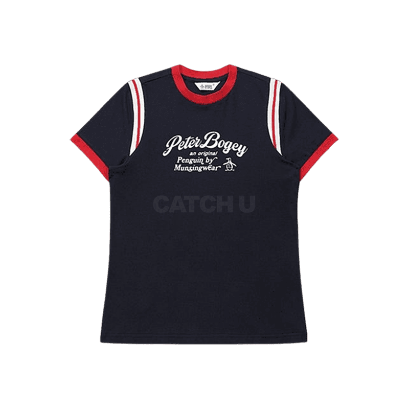 먼싱웨어 피터보기 스테디 반팔티셔츠 MQ222PTS44