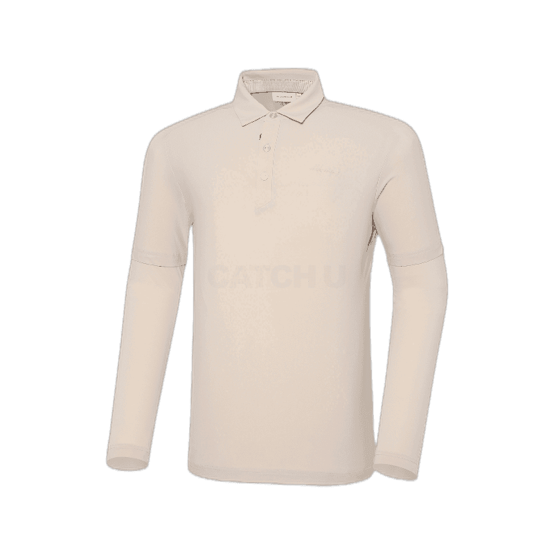 와이드앵글 남성 CO W.ICE 모던 폴로 티셔츠_Beige WMM23212E2