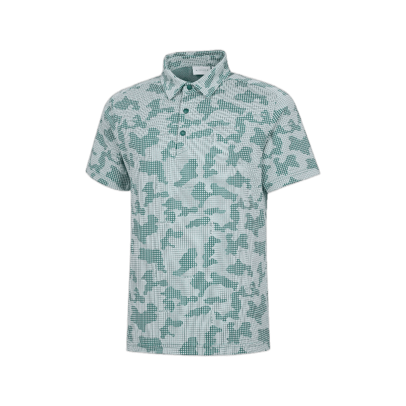 와이드앵글 TO 픽셀 카모 폴로 티셔츠 WMM24212