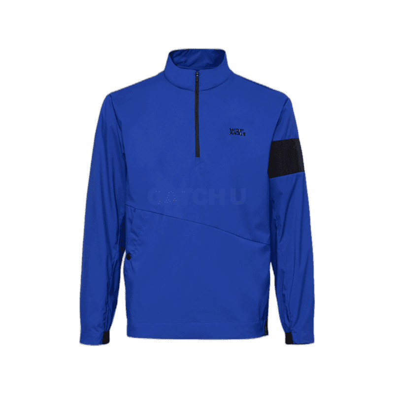 와이드앵글 남성 TO PRO 원포인트 쿼터집업 아노락 M_Royal Blue WMP25133B6