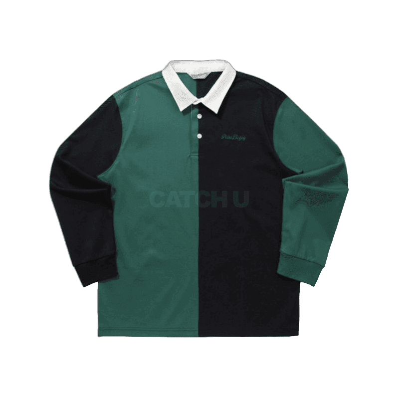 먼싱웨어 스트라이프 럭비 티셔츠 MQ121PTL34