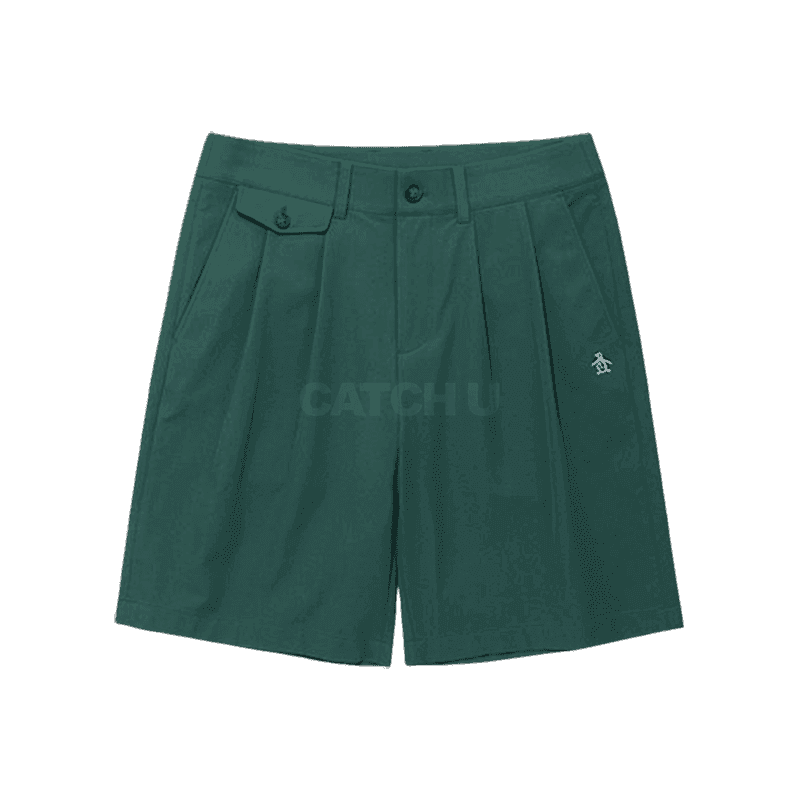 먼싱웨어 핀턱 치노 반바지 MQ221PSP42