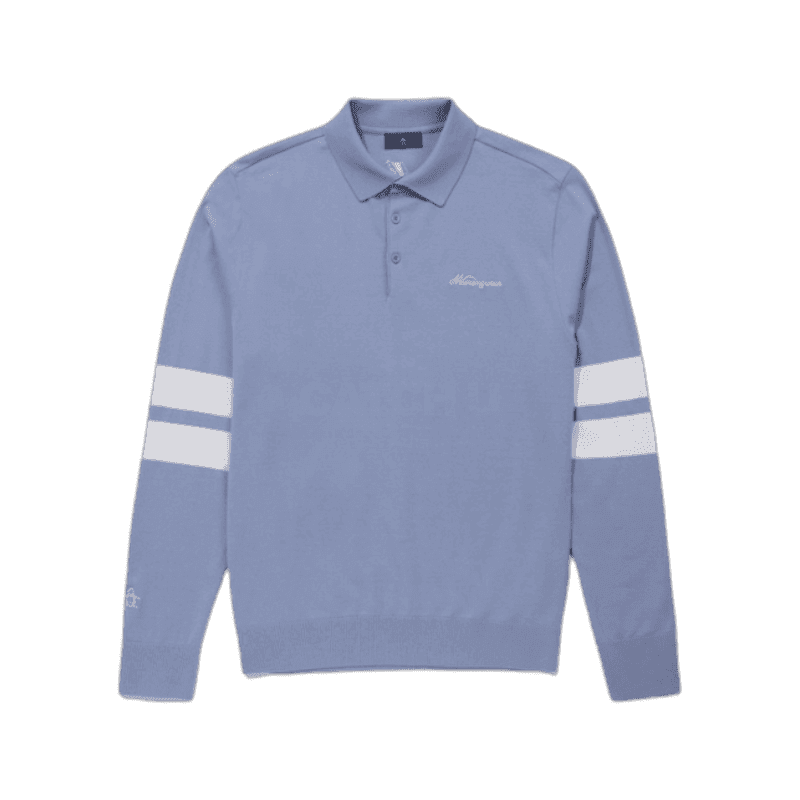 먼싱웨어 카라 니트 긴팔티셔츠 MQ121MSW13