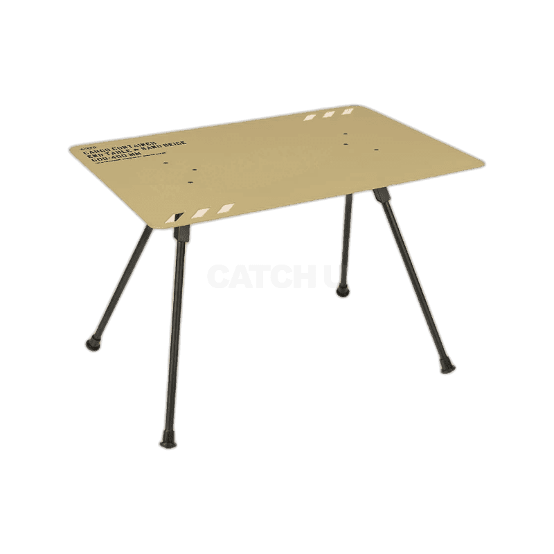 카고컨테이너 엔드 접이식 테이블 베이지