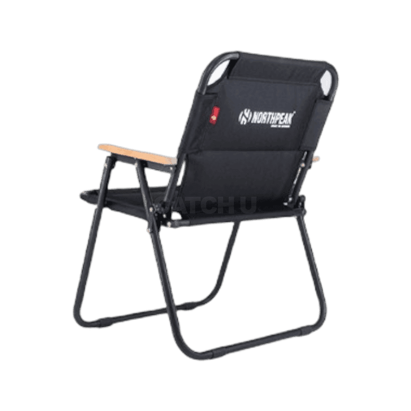 노스피크 컴포트 로우 캠핑 체어 블랙