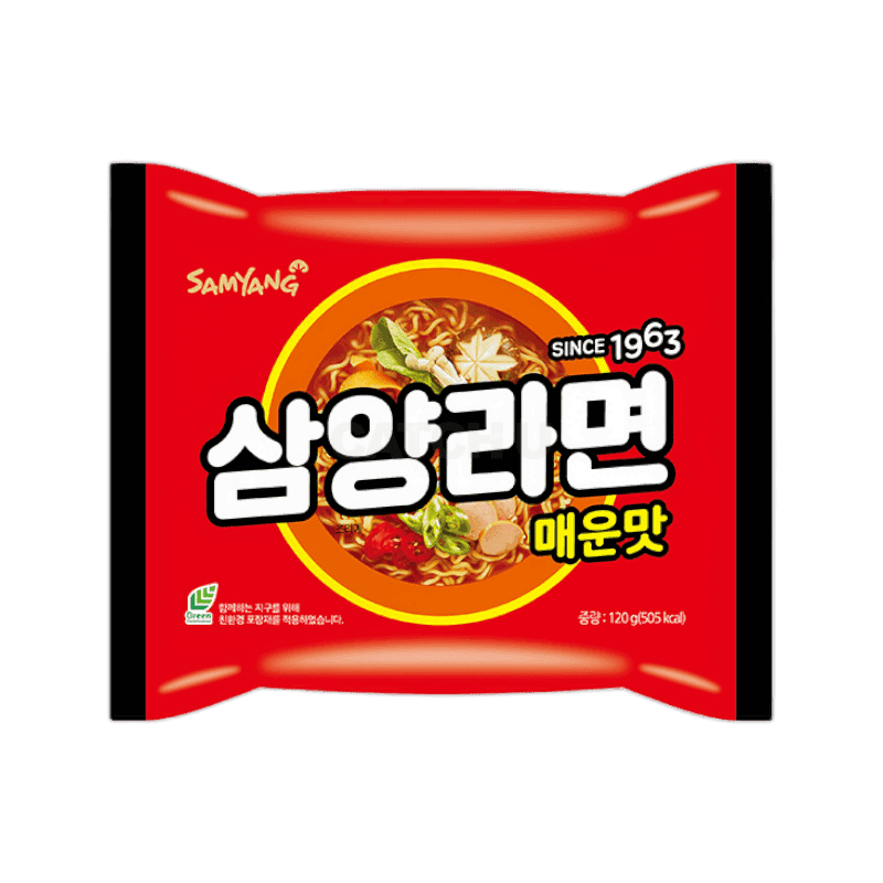 삼양 삼양라면 매운맛 120g, 10개